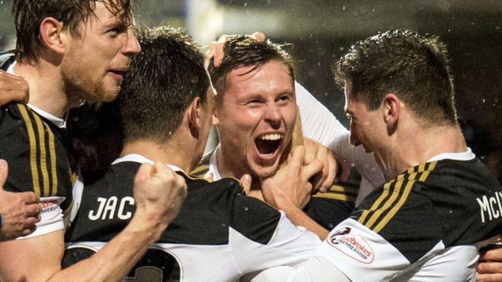 Goals Aberdeen edge out Partick Thistle BBC Sport