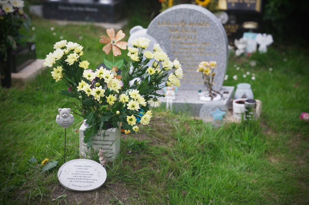 Leiland-James is buried near Laura Corkill's home