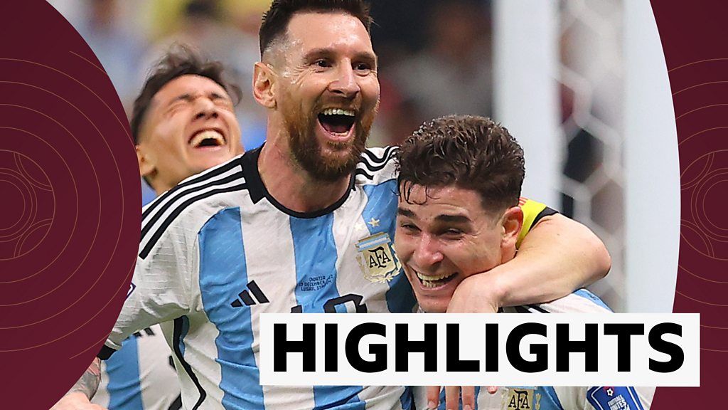 Messi and Alvarez shine as Argentina reach final