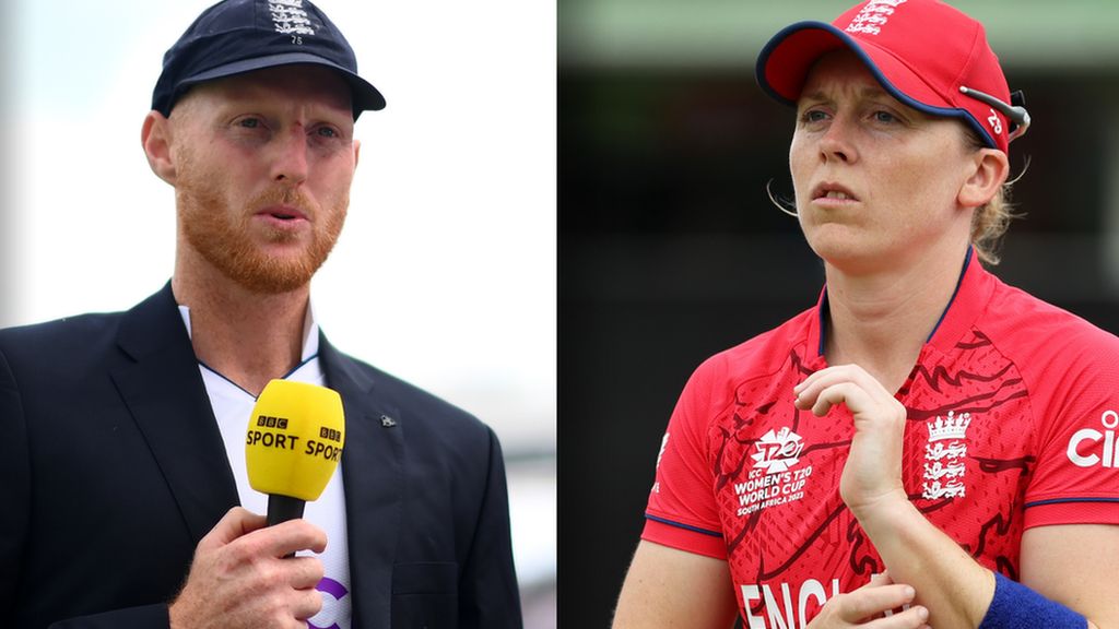Ben Stokes and Heather Knight