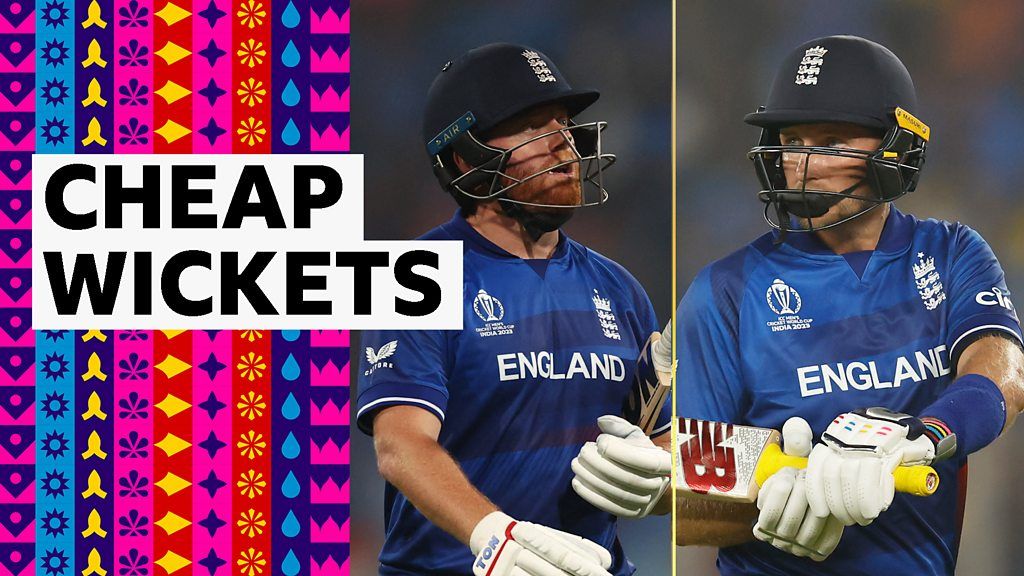England lose Bairstow and Root cheaply