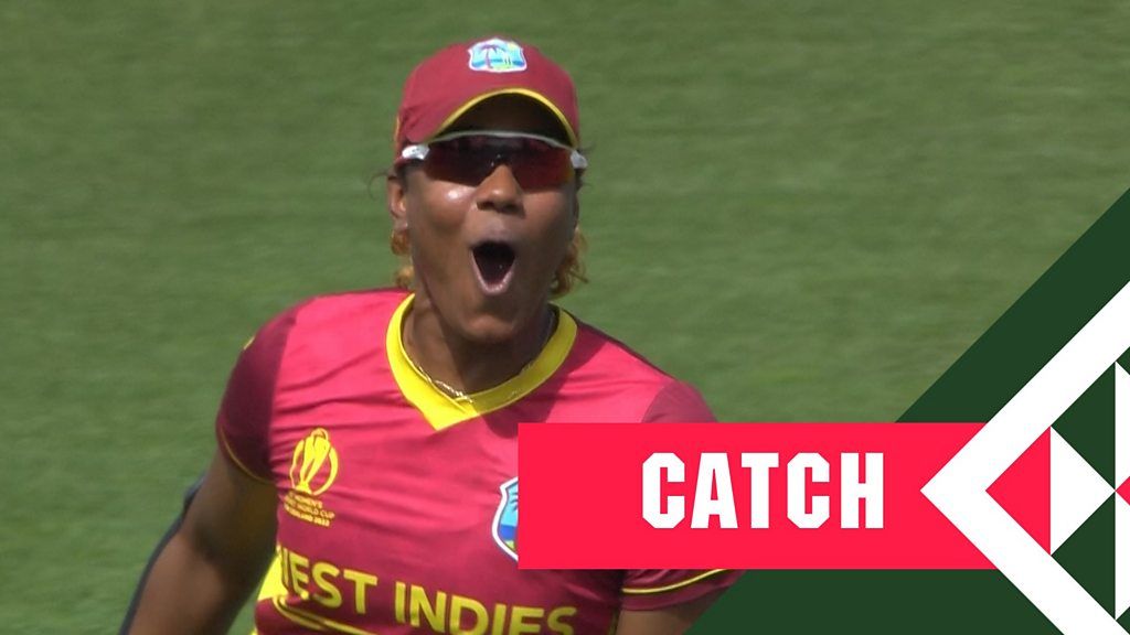 Women's World Cup: 'Sensational!' Matthews takes brilliant catch to remove Sharma