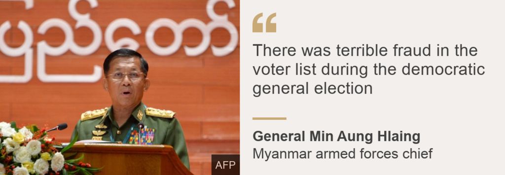 Myanmar Coup Does The Army Have Evidence Of Voter Fraud Bbc News