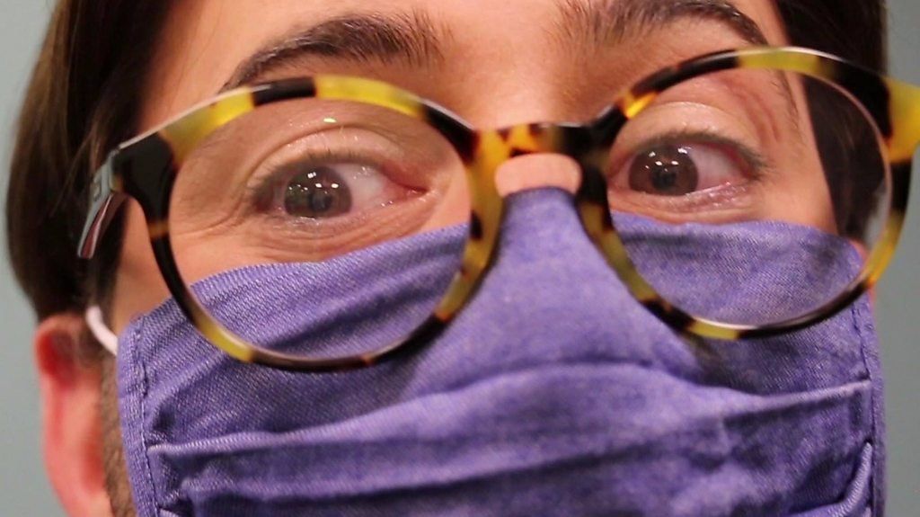 Top tips to stop your glasses steaming up when you wear a mask BBC