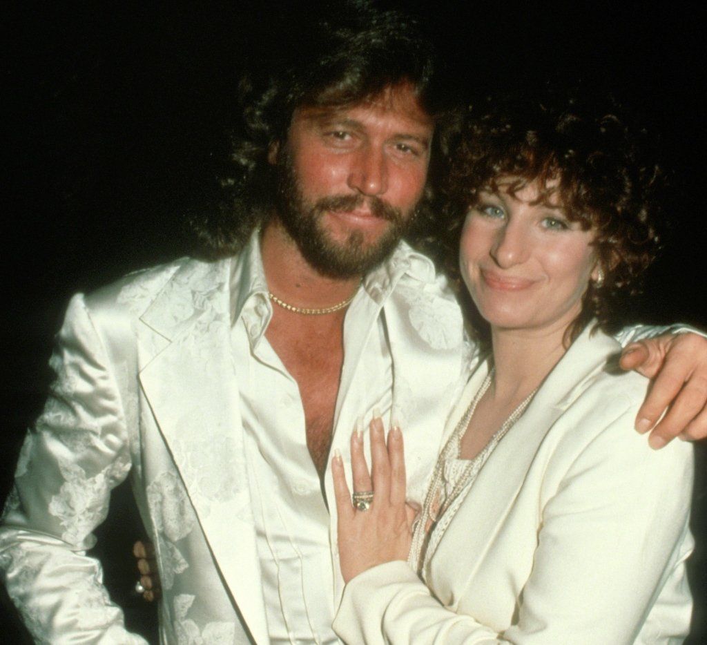 Barry Gibb and Barbra Streisand
