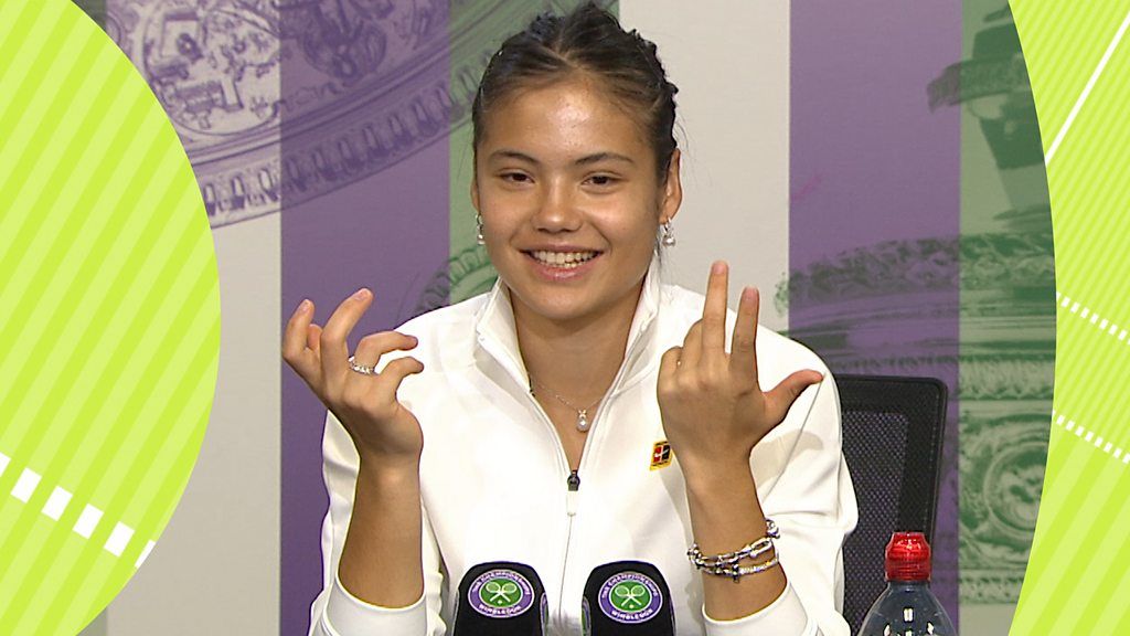 Emma Raducanu says 'there's no pressure' after Wimbledon 2022 exit