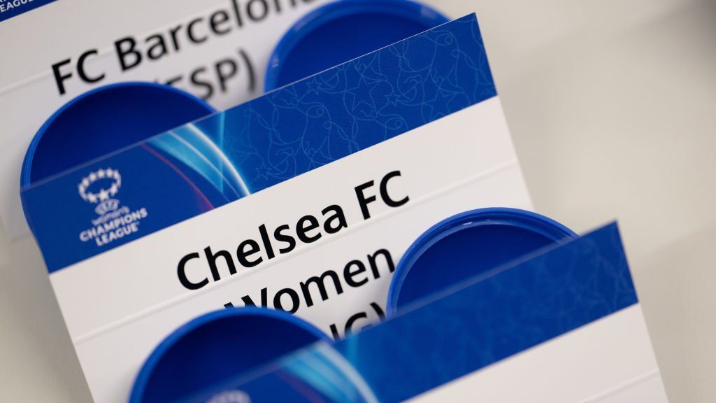 Chelsea's Champions League draw slip