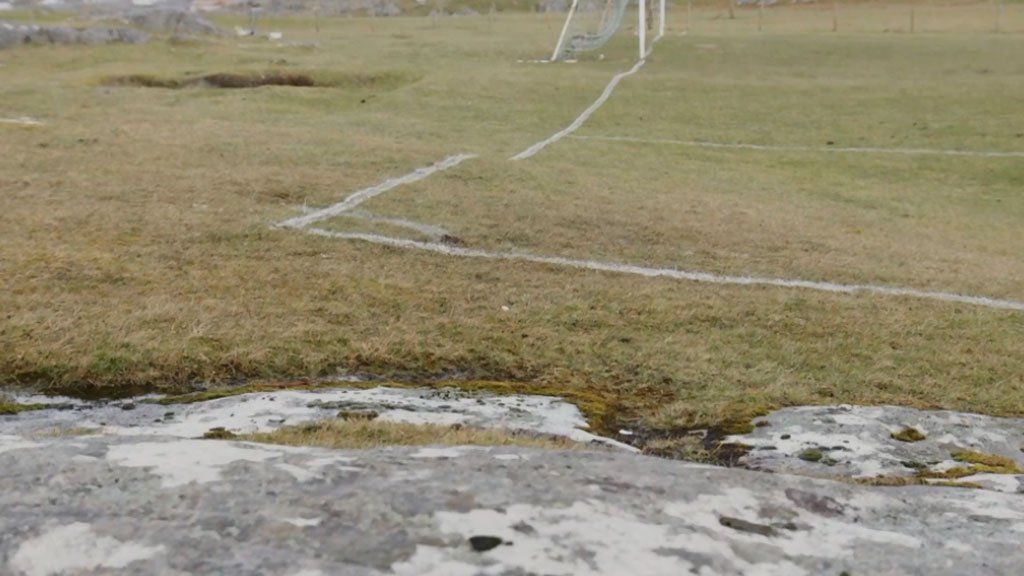 Eriskay football pitch