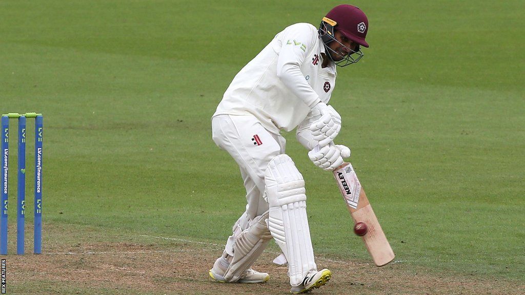 Hassan Azad played nine Championship matches for Northamptonshire