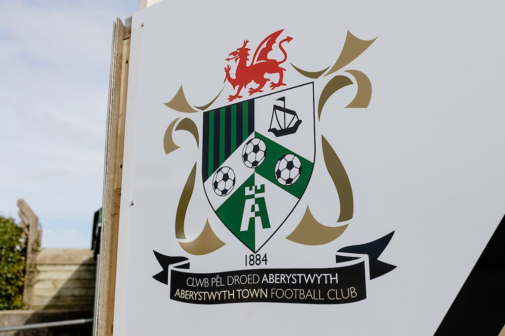 Archive Aberystwyth Town's first game in the League of Wales BBC Sport