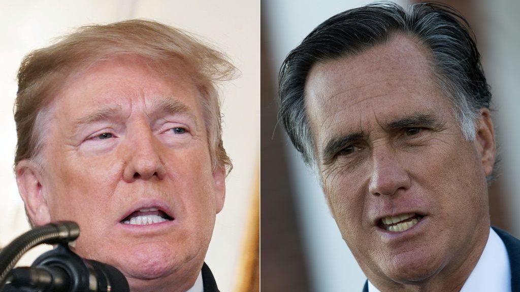 Romney and Trump