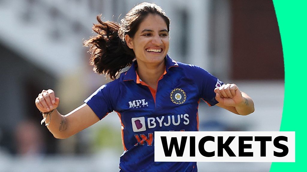 England v India: Renuka Singh Thakur takes three wickets in response