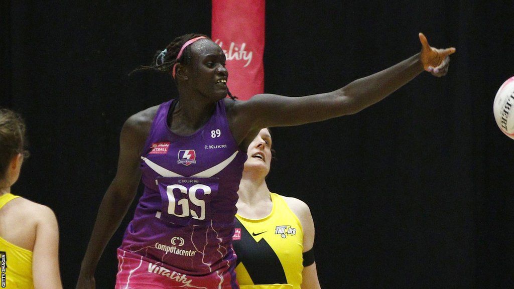 Loughborough Lightning's Mary Cholhok