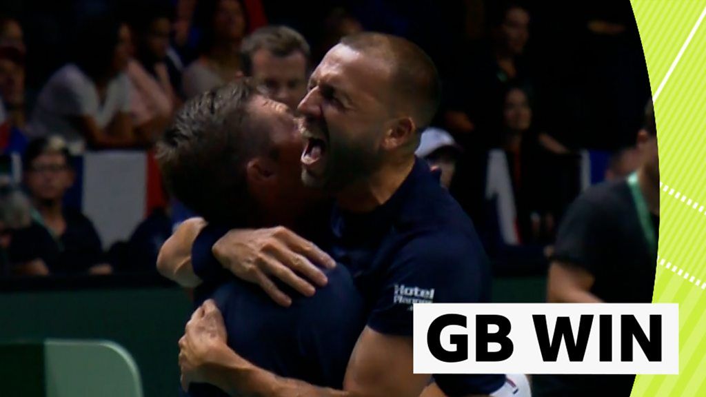 'The most extraordinary day of tennis' - GB win Davis Cup thriller