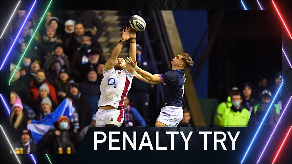 Six Nations: Scotland awarded penalty try to level score