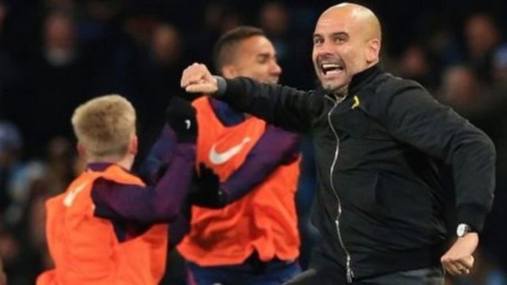 Man City 2-1 Southampton: Pep Guardiola Enjoyed Celebrating Late Winner ...