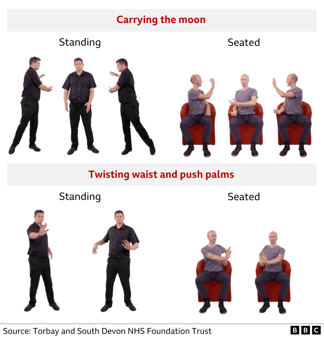 Examples of tai chi moves for beginners