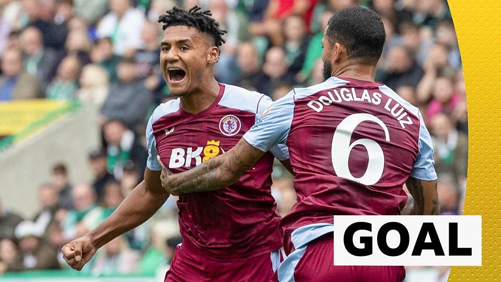 Hibernian v Aston Villa: Watch Ollie Watkins head Premier League side in front