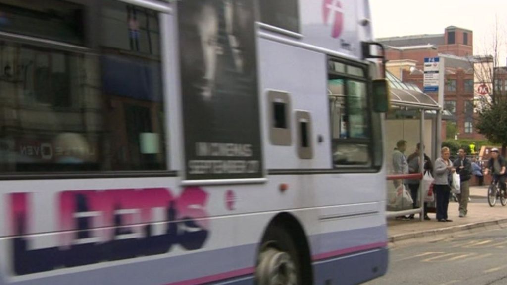 Bus in Leeds
