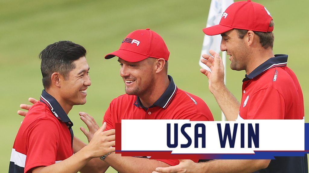 Ryder Cup Collin Morikawa seals win for US against Europe BBC Sport
