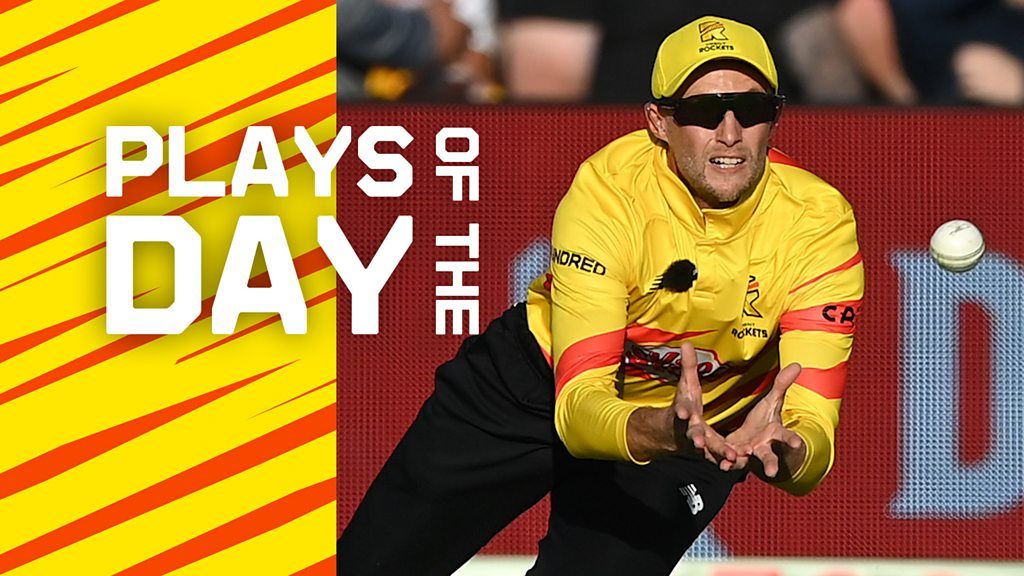 Diving catches & a ‘monster maximum’ – best of Tuesday’s Hundred action