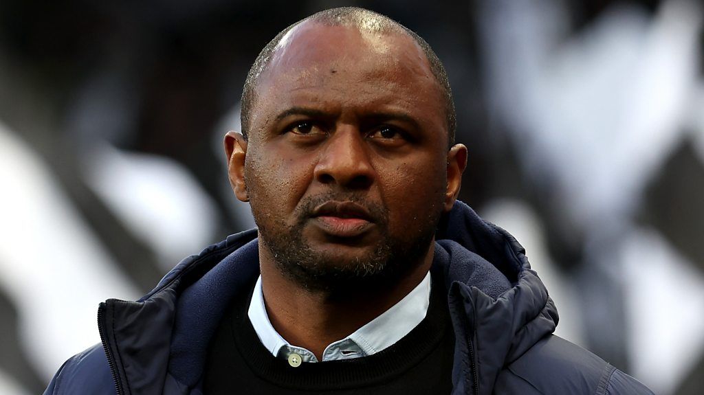 Newcastle United 1-0 Crystal Palace: Patrick Vieira says his side didn't compete in Newcastle defeat