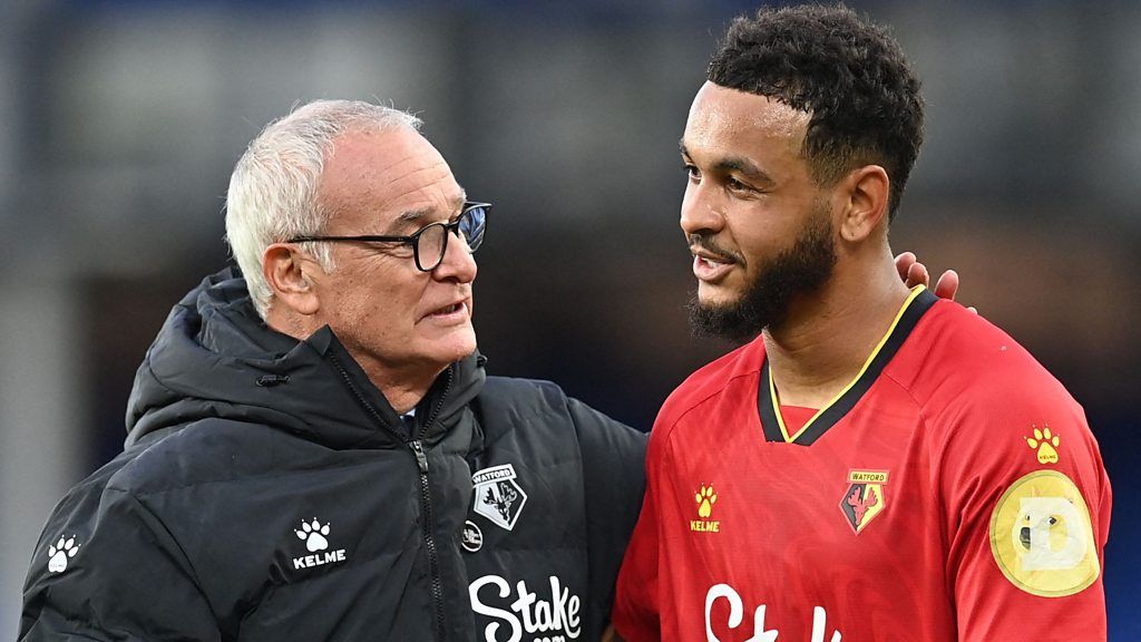 Everton 2-5 Watford: Watford boss Claudio Ranieri praises 'amazing' Joshua King