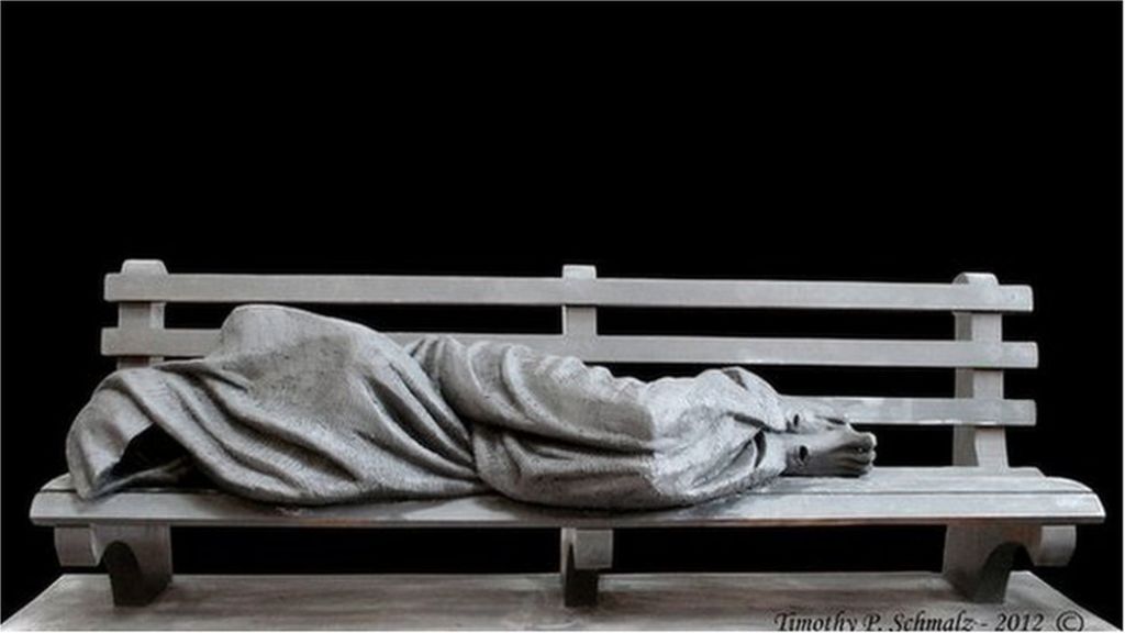 Homeless Jesus statue arrives in city