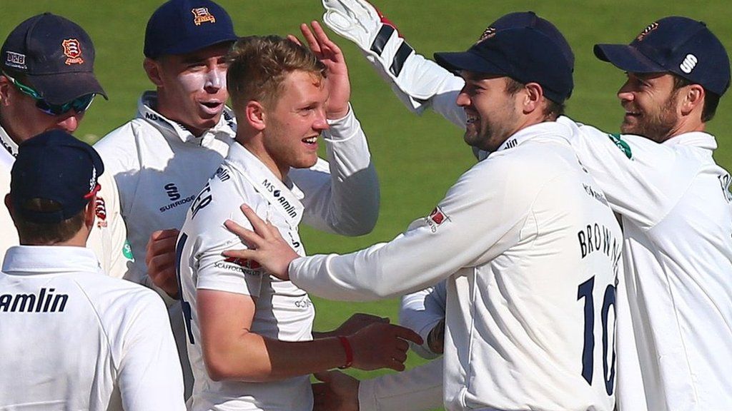 Jamie Porter took this season's haul to 63 County Championship wickets