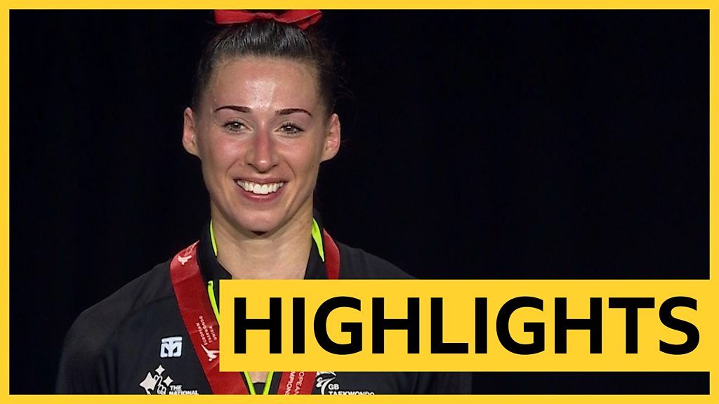 European Taekwondo Championships: Bianca Walkden wins gold - highlights