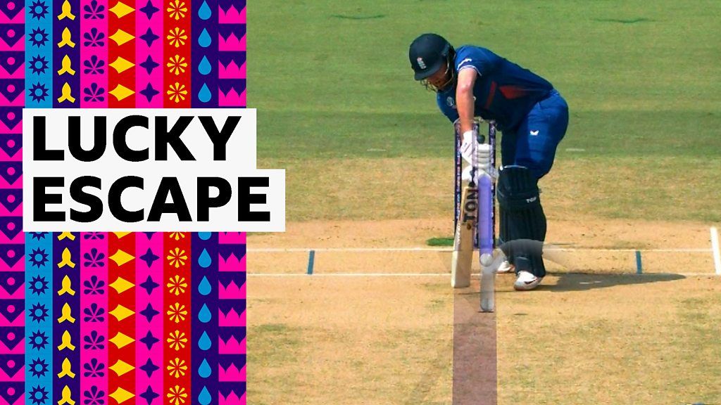 'It's hitting leg stump - Bairstow should have been out first ball!'