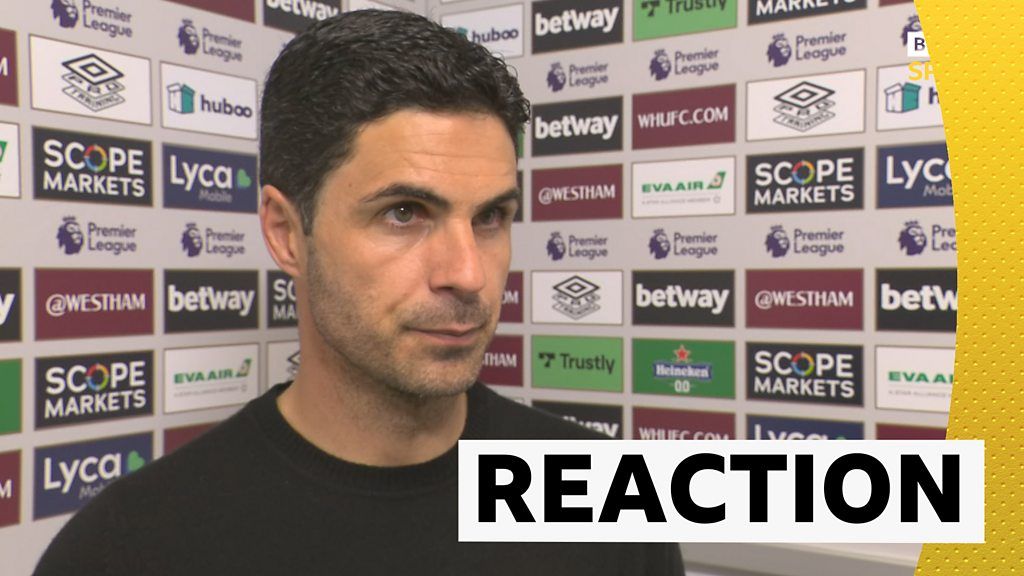 Arsenal 'too nice' against West Ham – Arteta