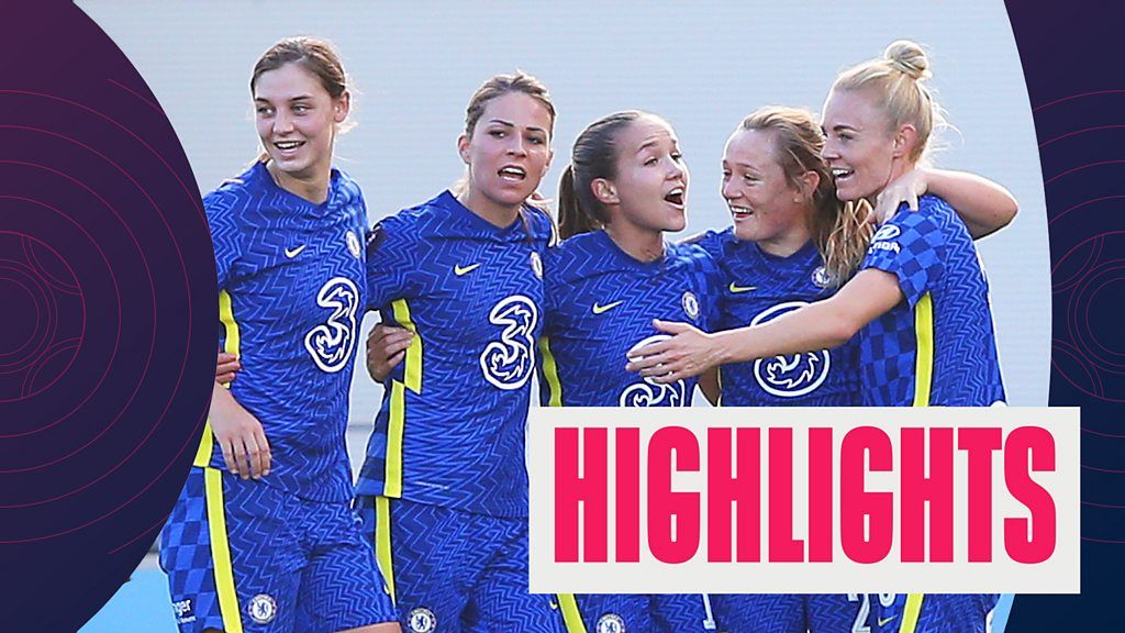 Women's FA Cup: Chelsea put three past Manchester City to reach final