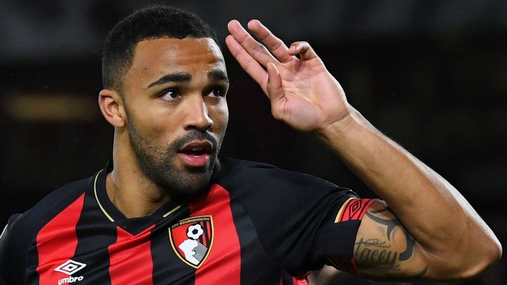 Foto van de 180 cm lange Callum Wilson zoon van vader(?) en moeder(?) op 32-jarige leeftijd in 2024