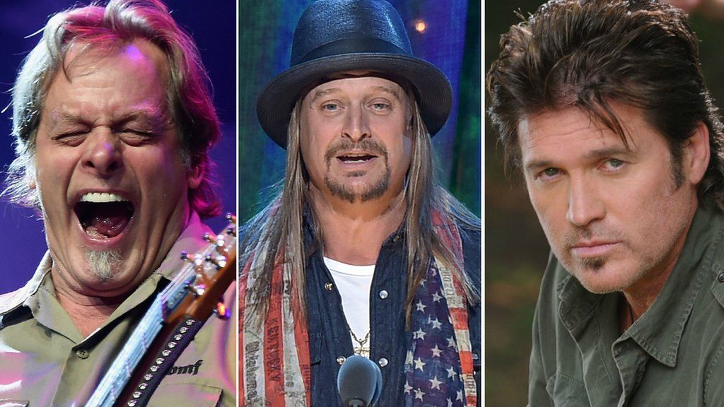 Ted Nugent, Kid Rock and Billy Ray Cyrus