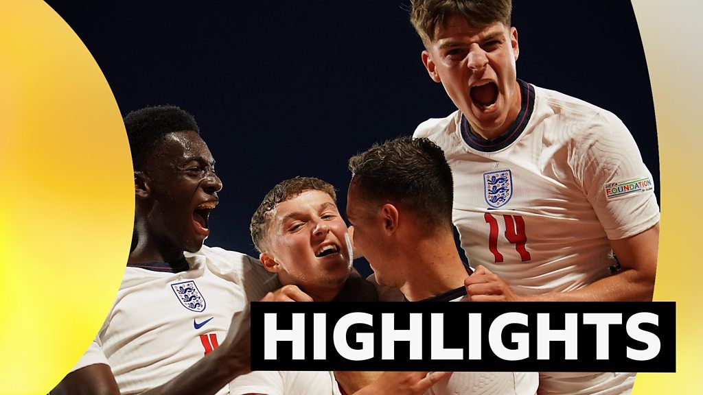 Under-19 European Championship: Highlights of England's win against Austria