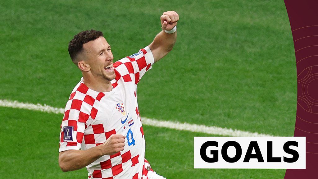 All the goals from Japan v Croatia