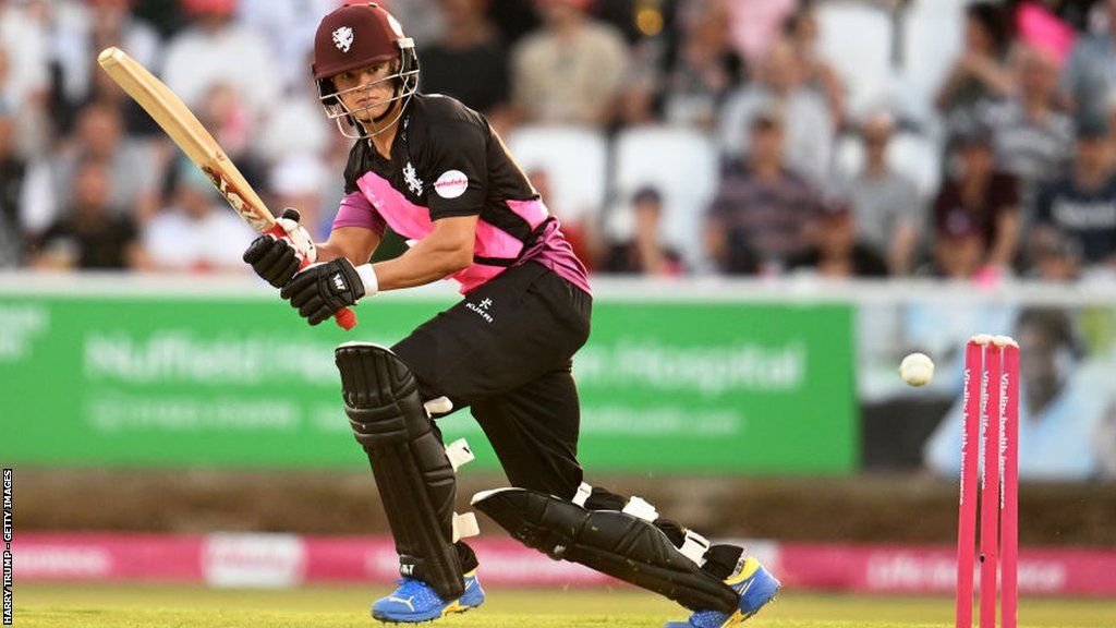 Will Smeed top scored with 78 for Somerset in their derby win over Gloucestershire