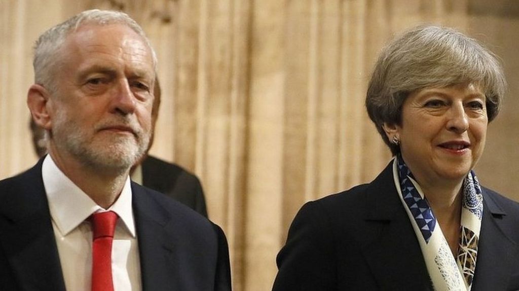 Jeremy Corbyn urges Theresa May: Give us early election