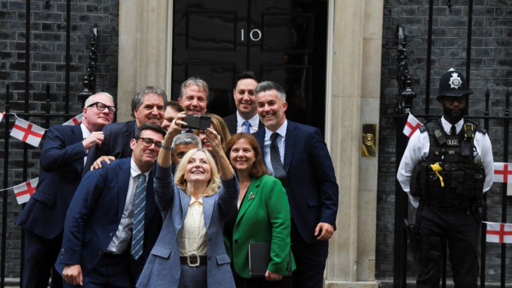 Mayors at Downing Street