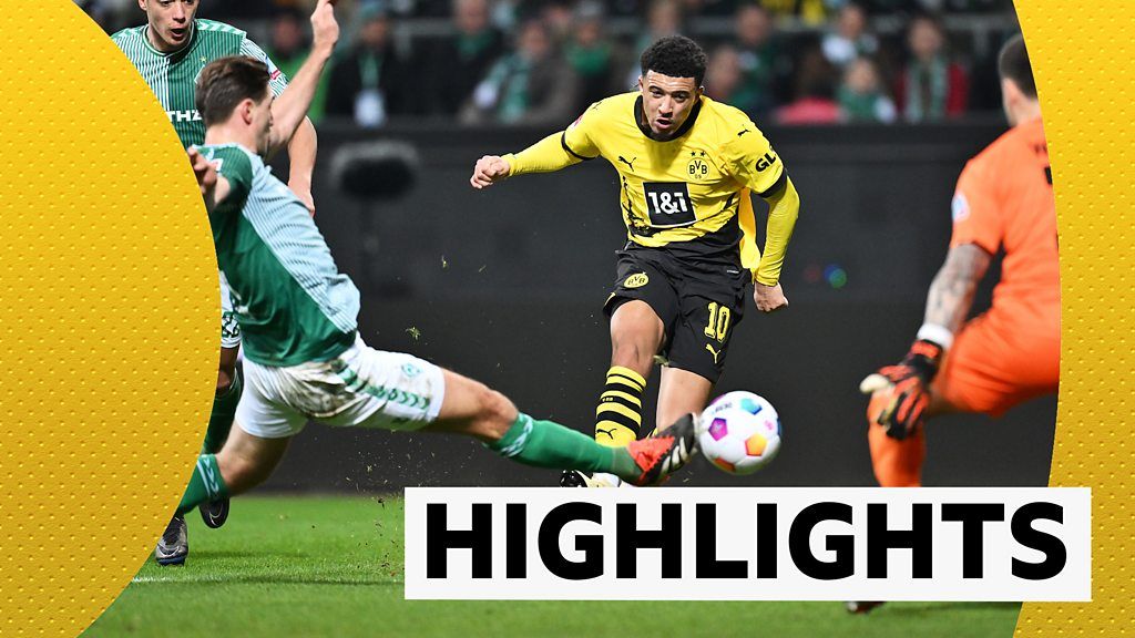 Sancho scores to help Dortmund beat Bremen