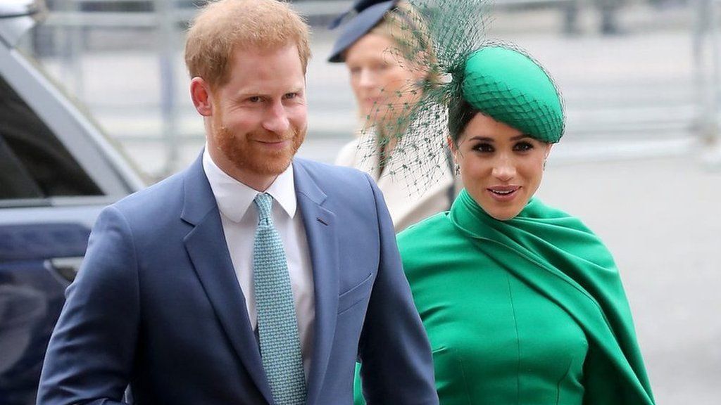 Harry and Meghan at Westminster Abbey