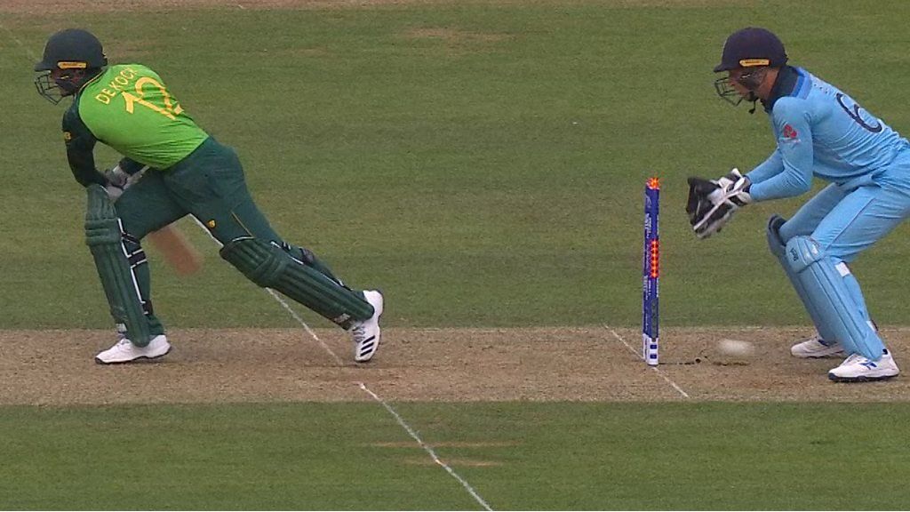 Cricket World Cup: South Africa's Quinton de Kock survives ball hitting ...