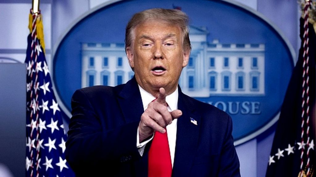 Donald Trump: US Treasury should get cut of TikTok deal - BBC News