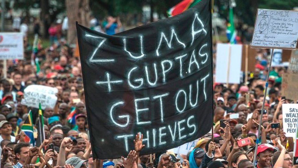 Protest in South Africa