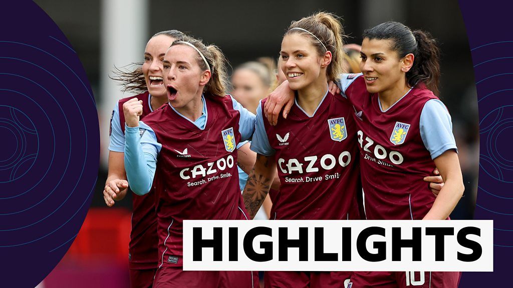 WSL highlights: Aston Villa 2-1 Tottenham Hotspur