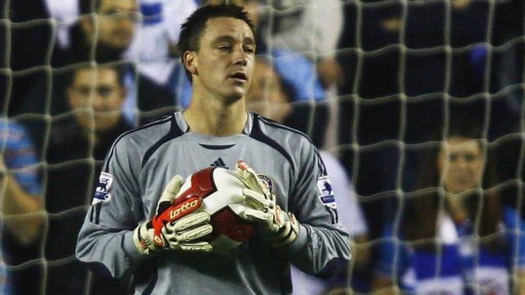 John Terry: Chelsea captain, leader, legend... goalkeeper - BBC Sport