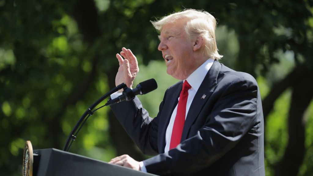 Paris climate deal: US firms criticise Trump move