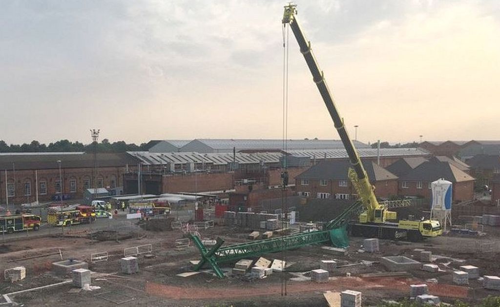 Crewe crane collapse: Killed men identified