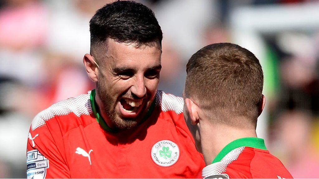 Cliftonville in Europe after 32 win over Glentoran BBC Sport